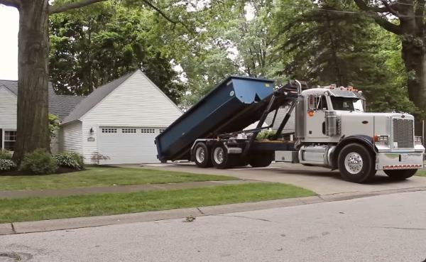 roll of dumpster